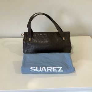 Suarez ostrich handbag
